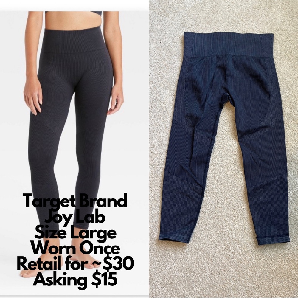 Women’s Target Brand Joy Lab Leggings size Large.  Worn one time.